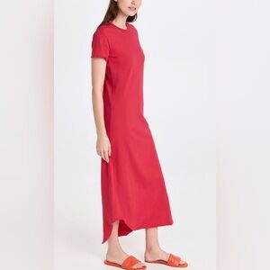 Frank & Eileen Perfect Tee Dress in Double Decker Red Size XS